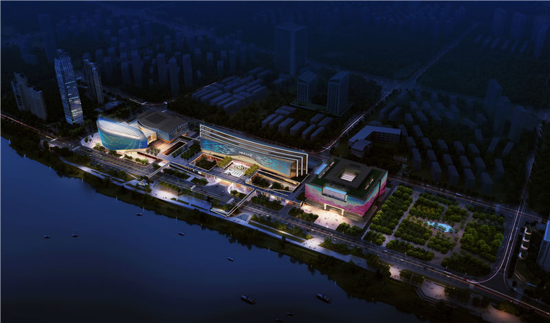 2017年中标江西省文化中心泛光照明设计项目
